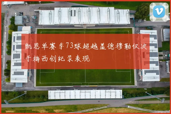 凯恩单赛季73球超越盖德穆勒仅次于梅西创纪录表现